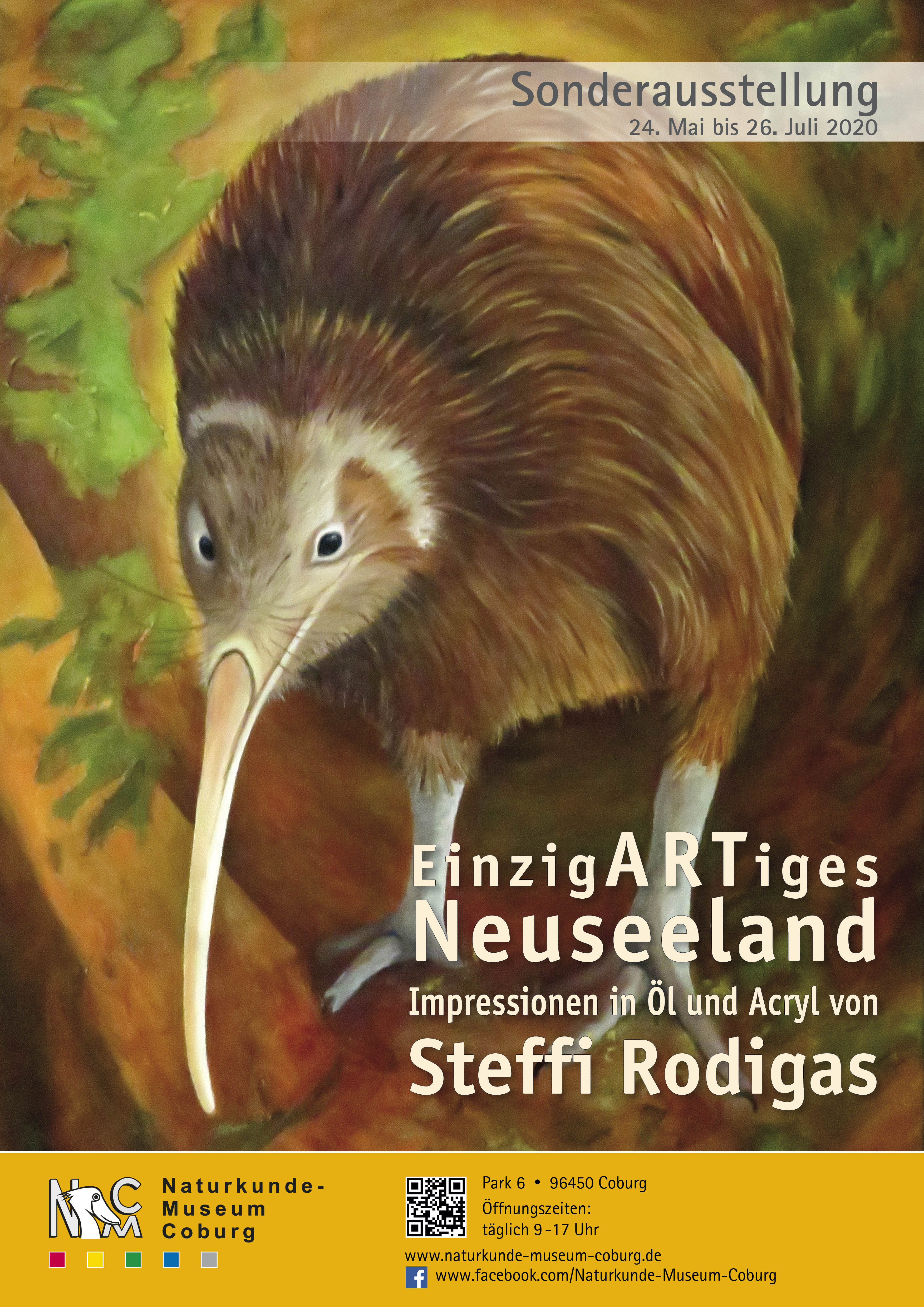 Neuseeland Plakat A3 mittel
